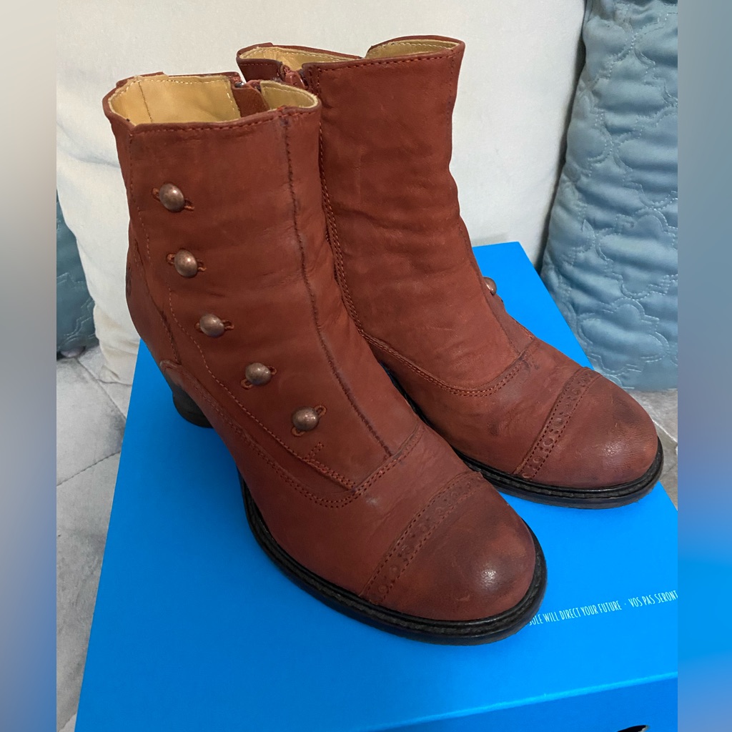 John Fluevog East End Spat Ankle Boot